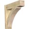 Ekena Millwork Thorton Block Rough Sawn Outlooker, Douglas Fir, 8"W x 28"D x 28"H OUT08X28X28THR05RDF - alternate 1